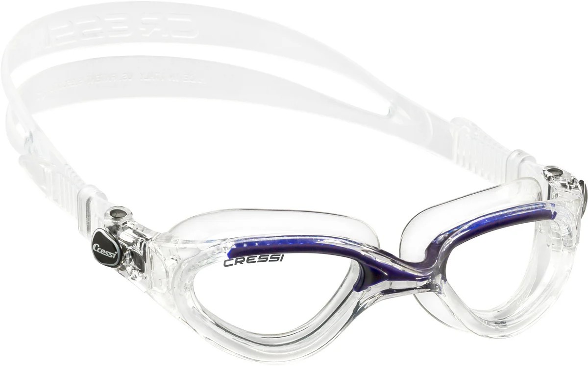 Cressi Flash Swim Mask – 2026 – Clear/Blue