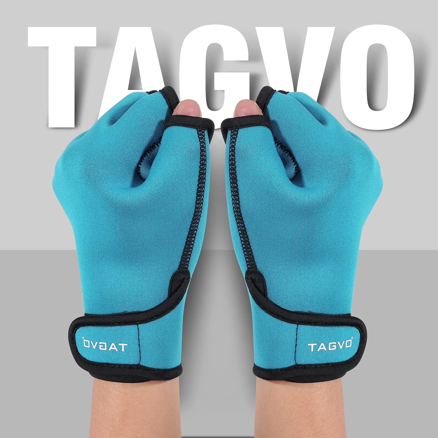 Aquatic Gloves for Helping Upper Body Resistance, Webbed Swim Gloves Well Stitch