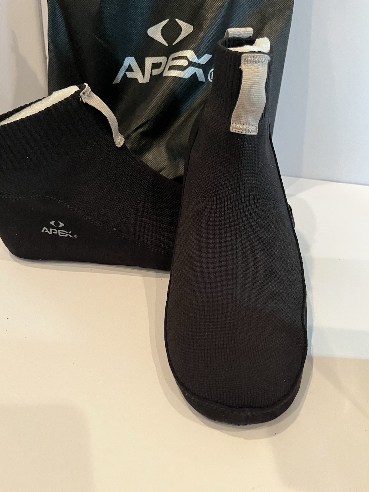 Apex SS100F Water Booties Boots Black US M9/W10 EU 43 UK 8 Drawstring