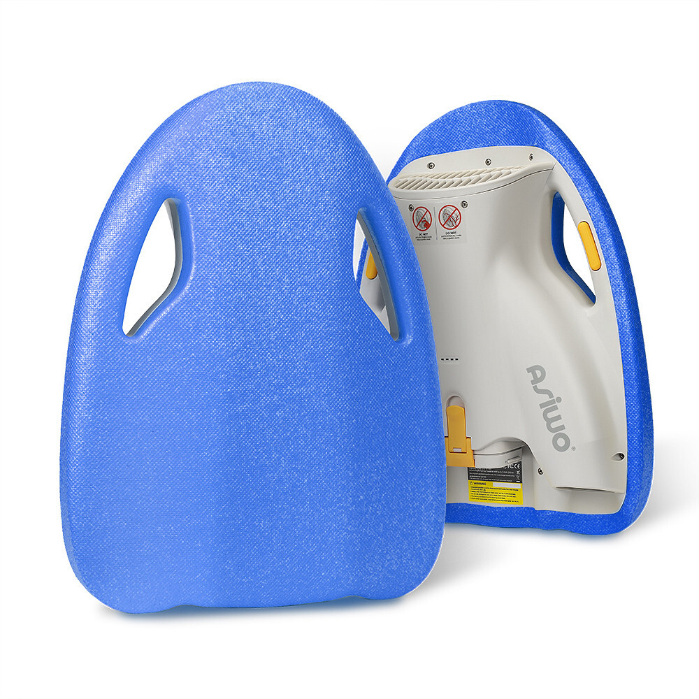 Asiwo Swimming Kickboard Electirc, Swim Training Kickboard 3 Speed Water Sports