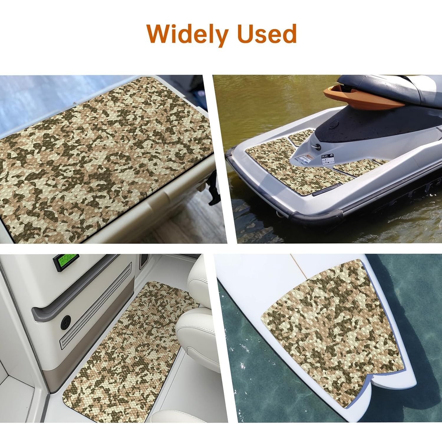 Boat Flooring Camo EVA Foam Decking Marine Floor Pad Grip Boat Deck Mat Sheet