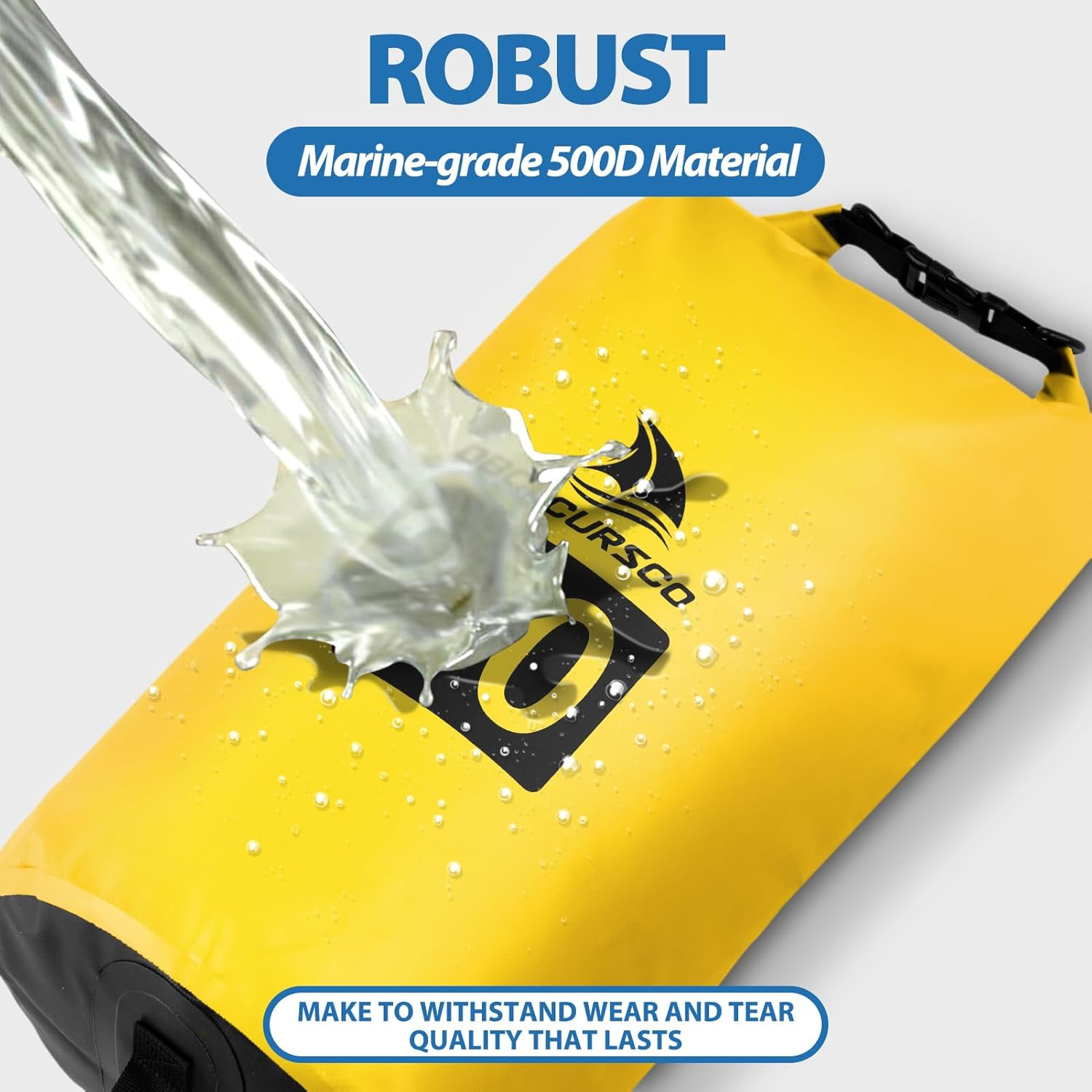 Obcursco 20L Jet Ski Anchor Kit PWC Anchor 2 in 1 Sand Bag Anchor for Float with
