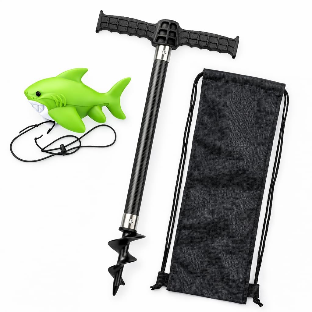 Lightweight Sand Anchor for Shallow Water Boat & Jet Ski, Reinforced Nylon Be…