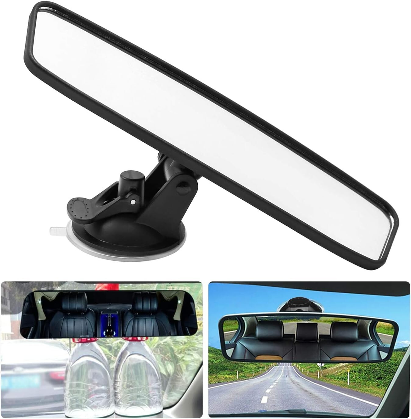 Boat Rear View Mirror Marine Nautical Safety Water Ski Boat Mirror Dashboard New