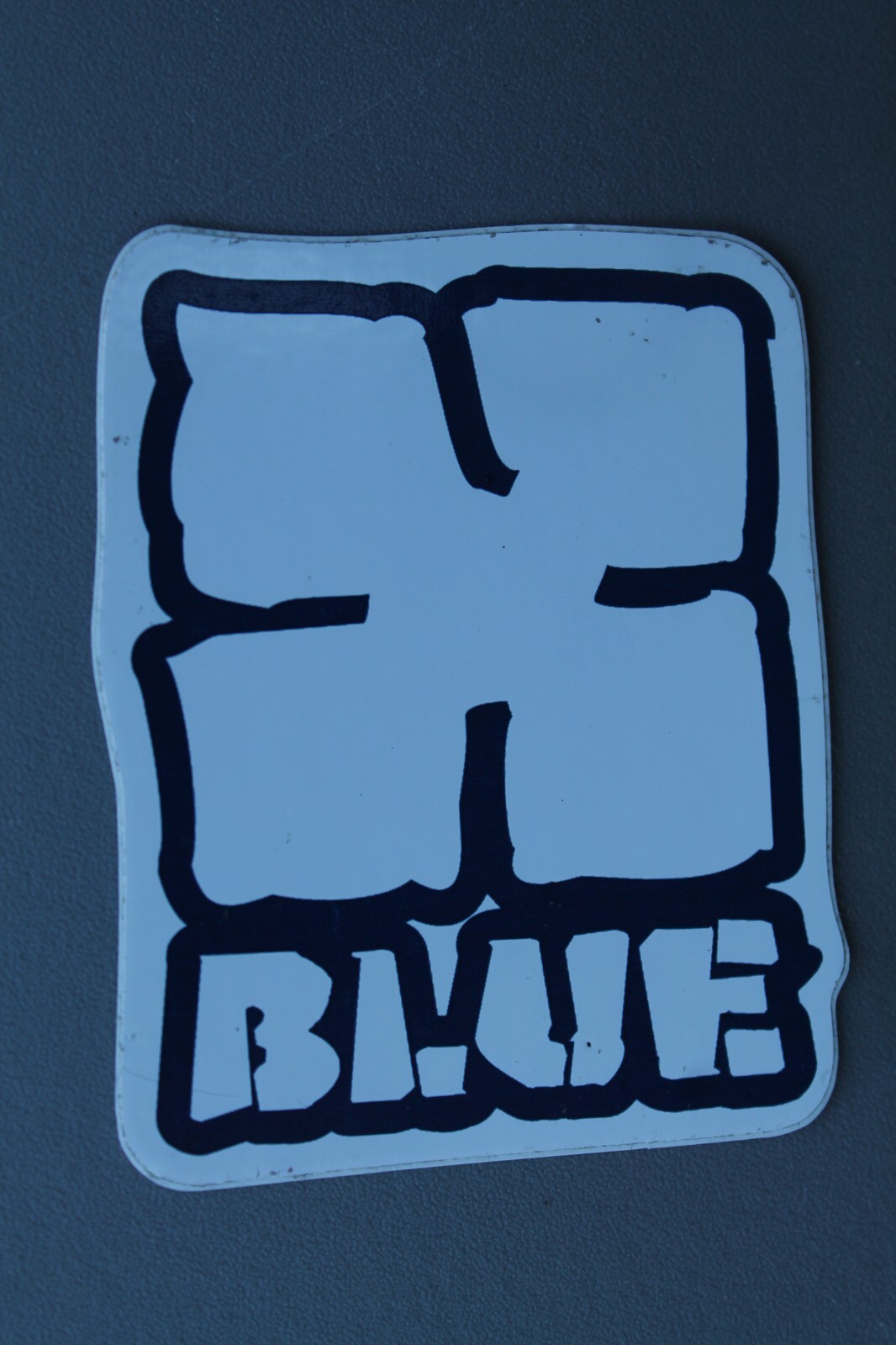 BLUE Surfboards Thailand Generic Original White V71A Vintage Surfing STICKER