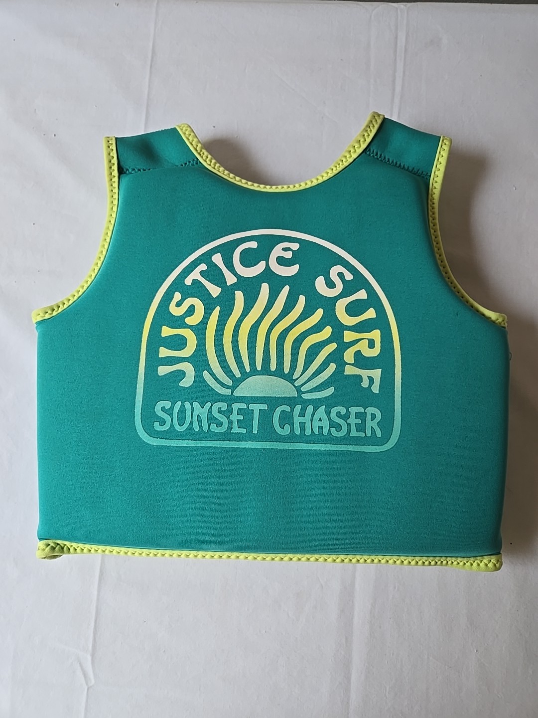 Justice Swim Vest (2-4 Years/33-66 Pounds) Teal, Nwot