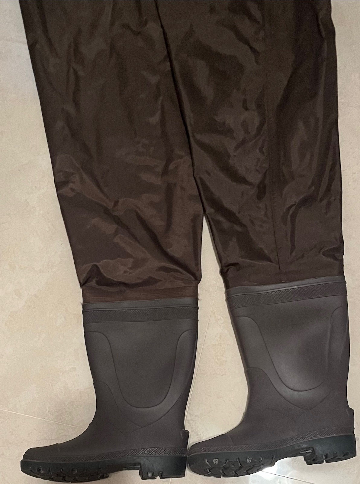 Fishingsir Hip Unisex Water Boots – Brown Size 5/38