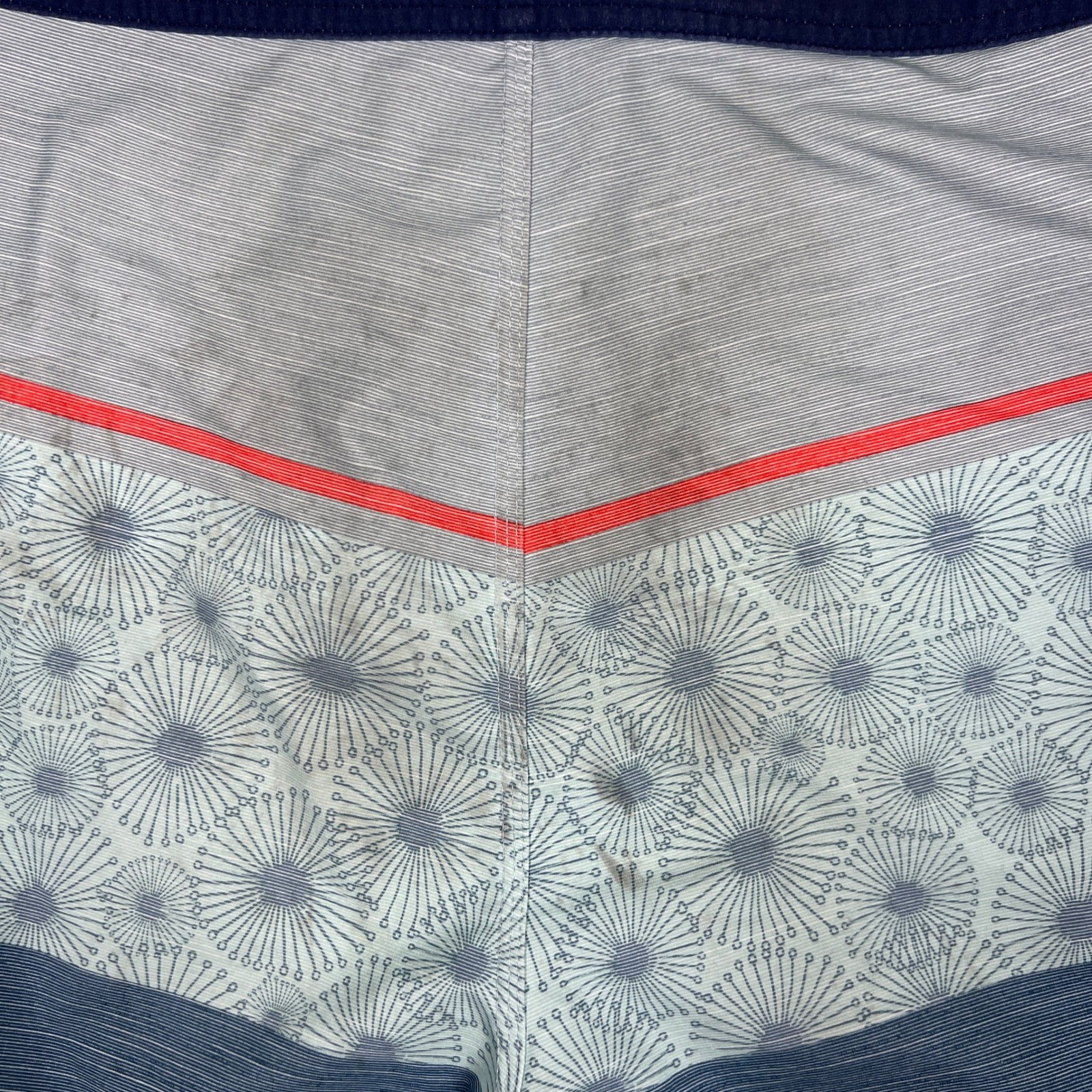 Rip Curl Mirage Boardshorts Men Size 34 Blue Gray Floral Print Ultimate