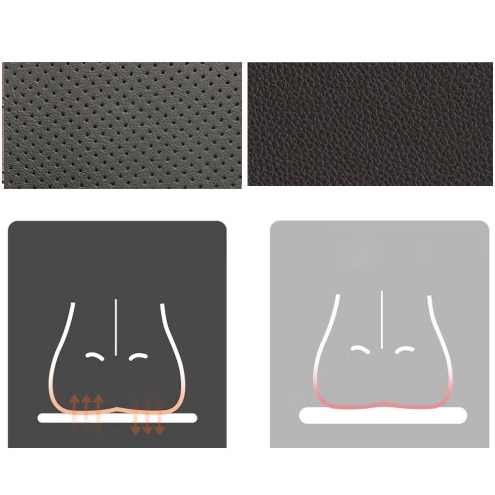 Leather Repair Patch Breathable Perforated Adhesive 17.7×78.7″, beige 2.0