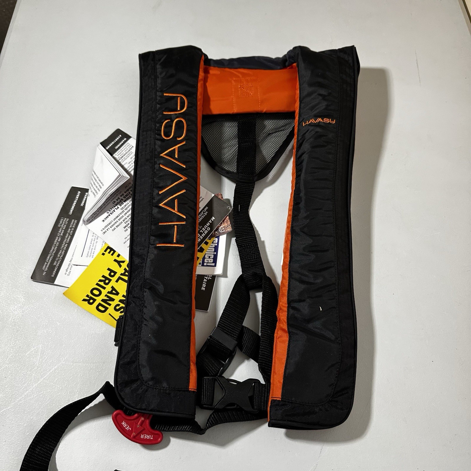 Havasu USCG Approved, Inflatable Life Jacket Vest, Automatic/Manual PFD, 24G CO2