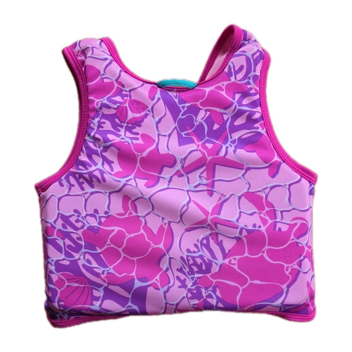 Aqua Swim School Girls Trainer Vest Wit Adjustable Safety Strap Level 3 Ages 4-6