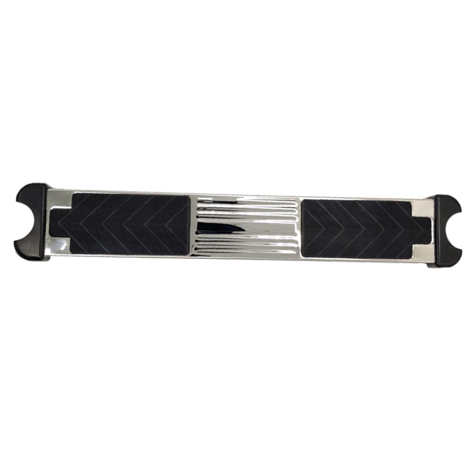Stainless Steel Swimming Pool Ladder Pedal Replacement with Rubber Pad Anti Skid