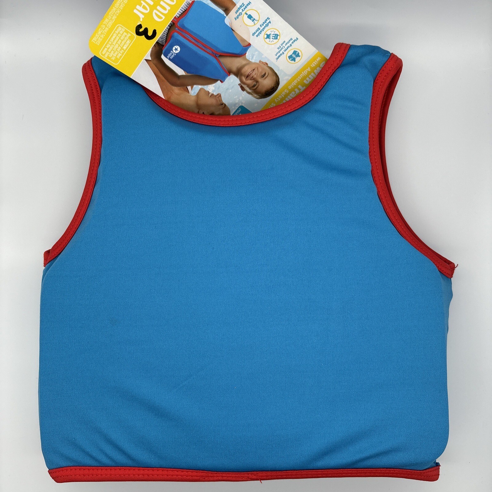 Sand Dollar Swim Trainer Vest Ages 2-4 years Max 33 Pounds Blue (NWT)