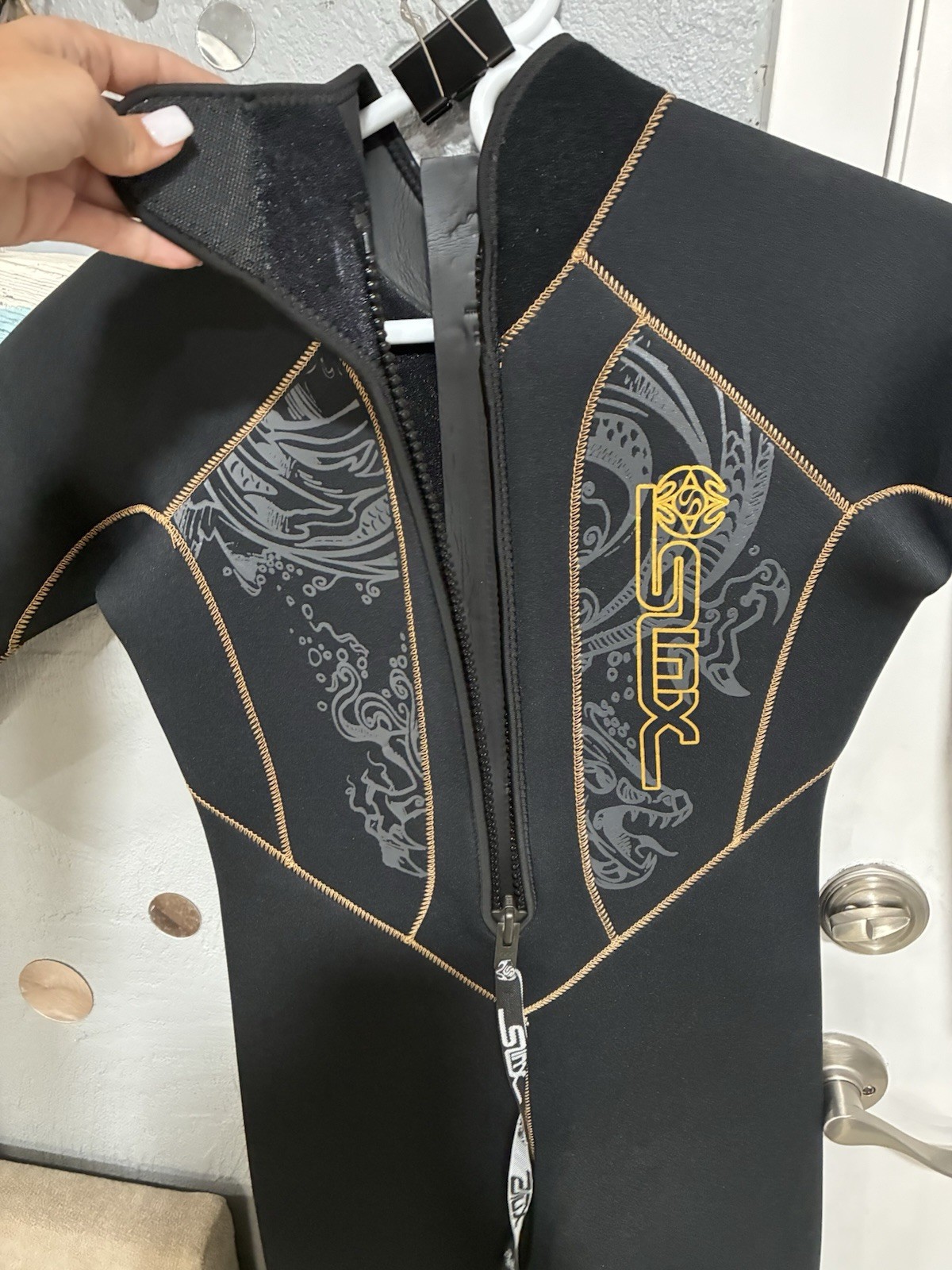 2x Small Slinx Full 5mm Wetsuit