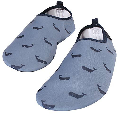 Unisex-Child Water Shoes for Sports, 12-13 Little Kid Kids and Adult Whale