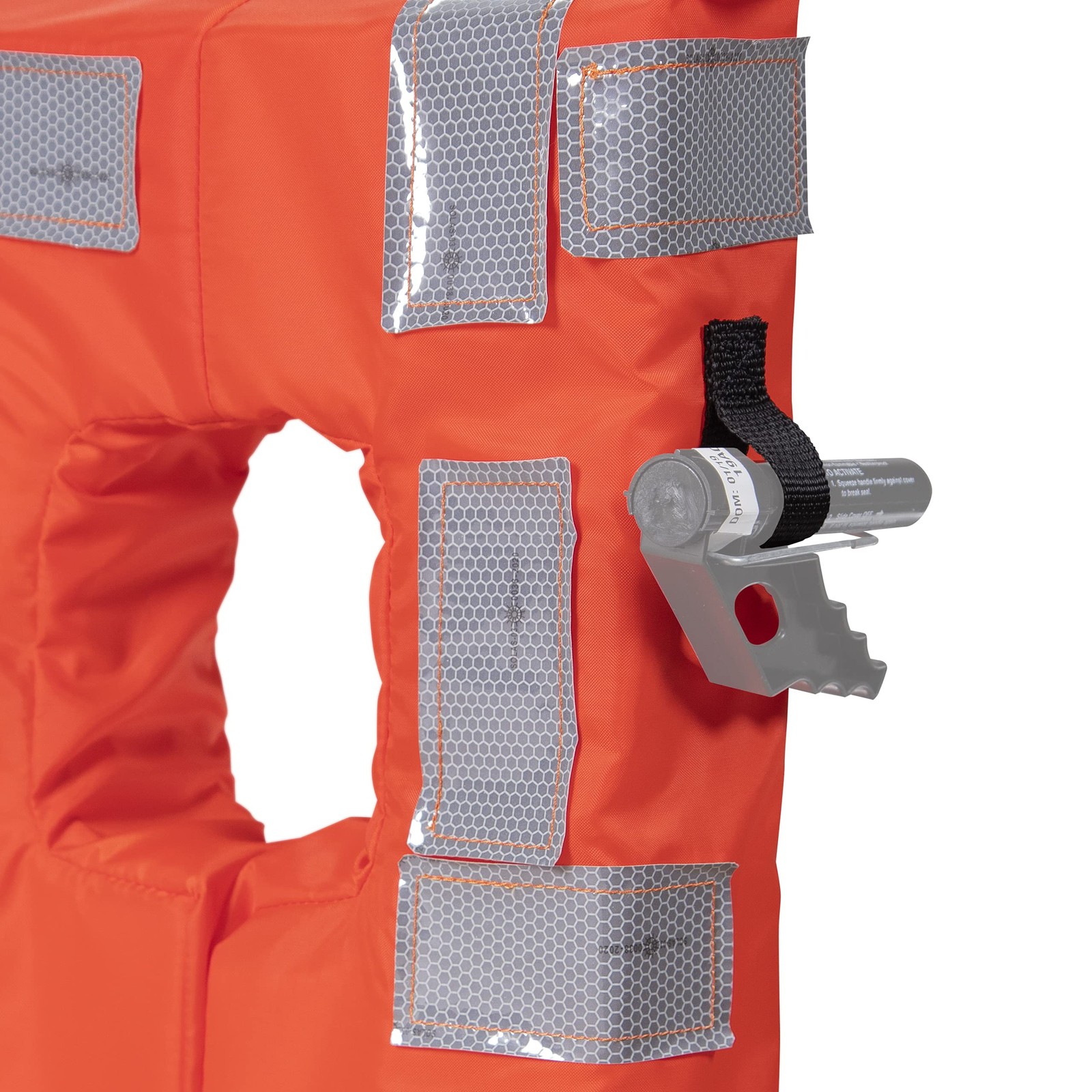 USCG Commercial Orange Life Vest Adult 90lbs Flotation Device High Visibility