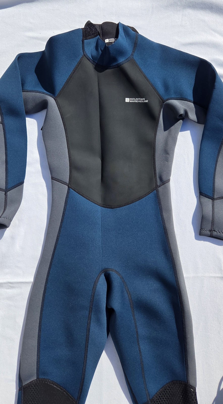 NEW Mountain Warehouse Full Neoprene Wetsuit XXS-S Contour Fit Flat Seams Tags