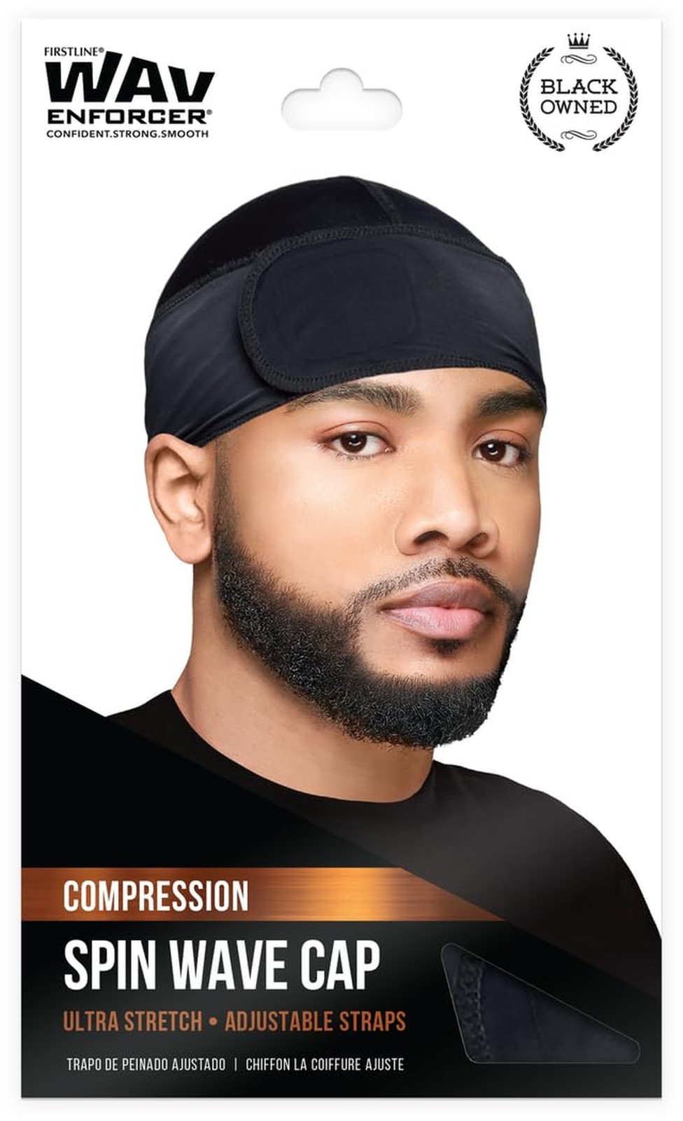 Wav Enforcer Compression Spin Wave Cap Ultra Stretch Material Sports Headwear