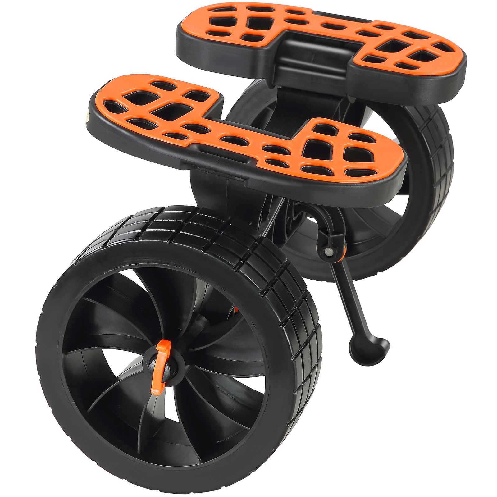 VEVOR Adjustable Kayak Cart Canoe Boat Carrier 320lbs Load with 10” Solid Tires