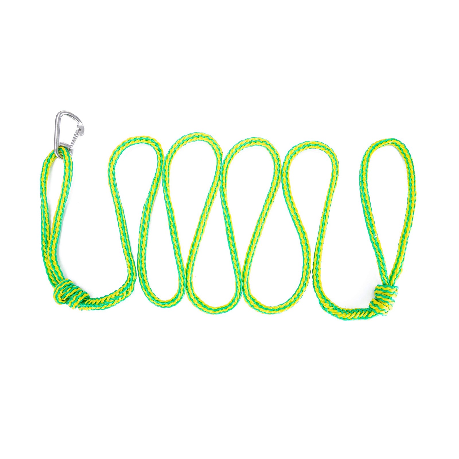 Kayak Tow Rope with Clip, Boat Dock Line with 316 Stainless Steel Hook – H