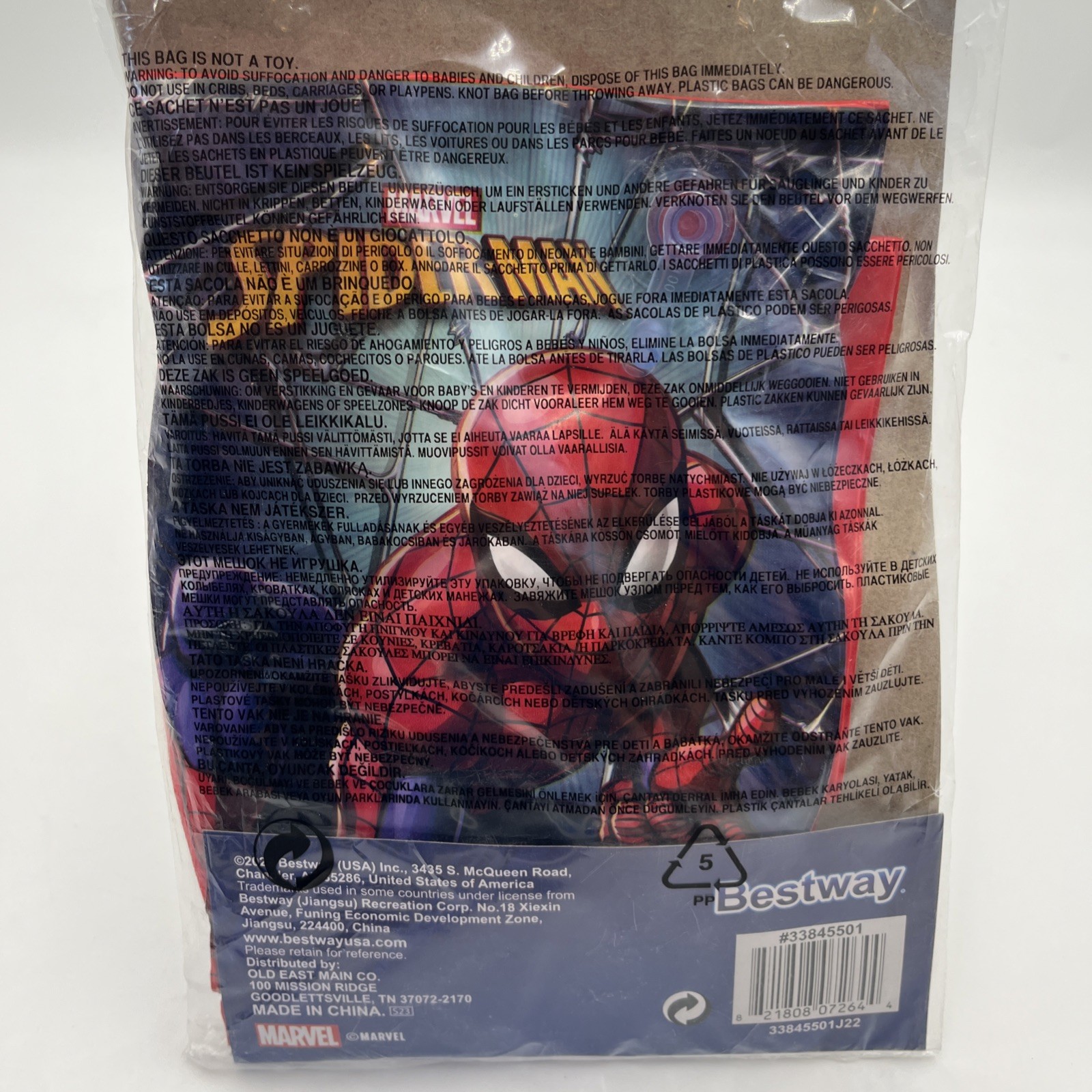Marvel Spider-man Inflatable Arm Bands Water Pool Floaties Kids 3-6 Years Old