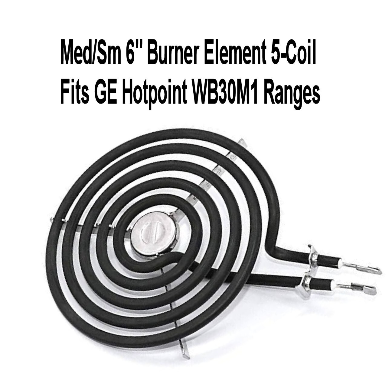 WB30M1 Fits GE Electric Range Sm 6″ Burner Element 5-Coil PS243867 AP2634727 New
