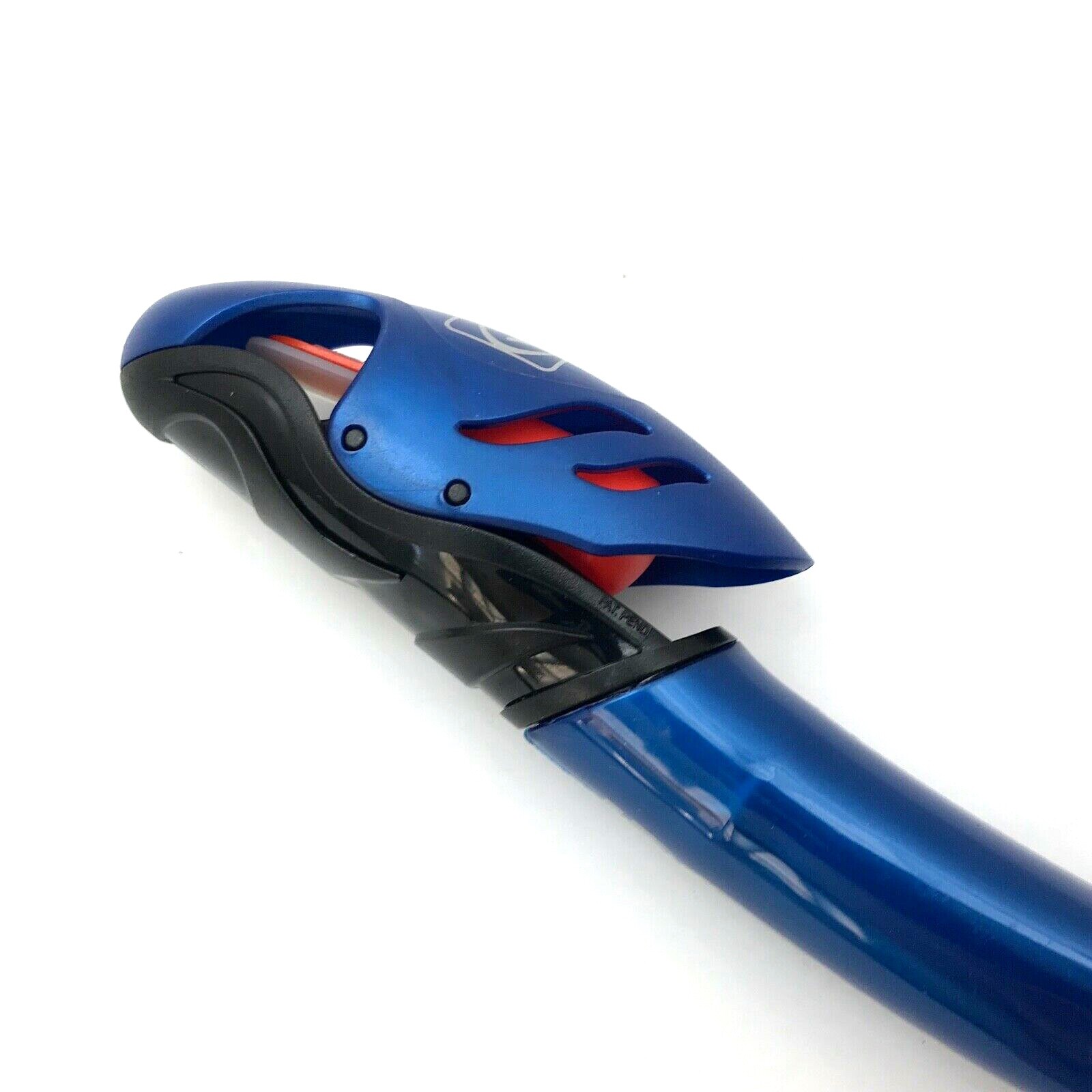 BODY GLOVE Adult Snorkel with Whistle Blue Rubber Plastic