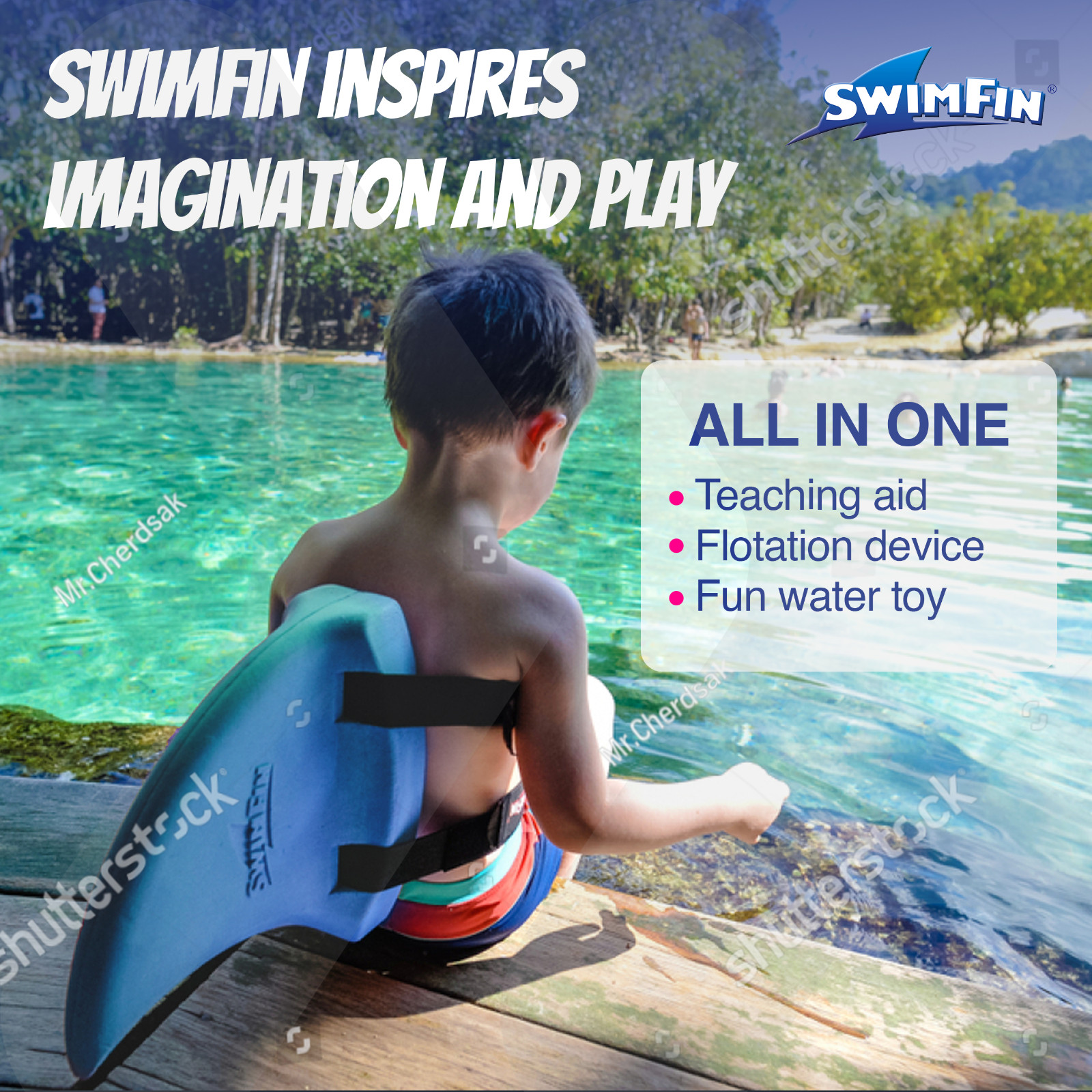 SwimFin Swimming Aid – Learn to Swim by Building Water Confidence.