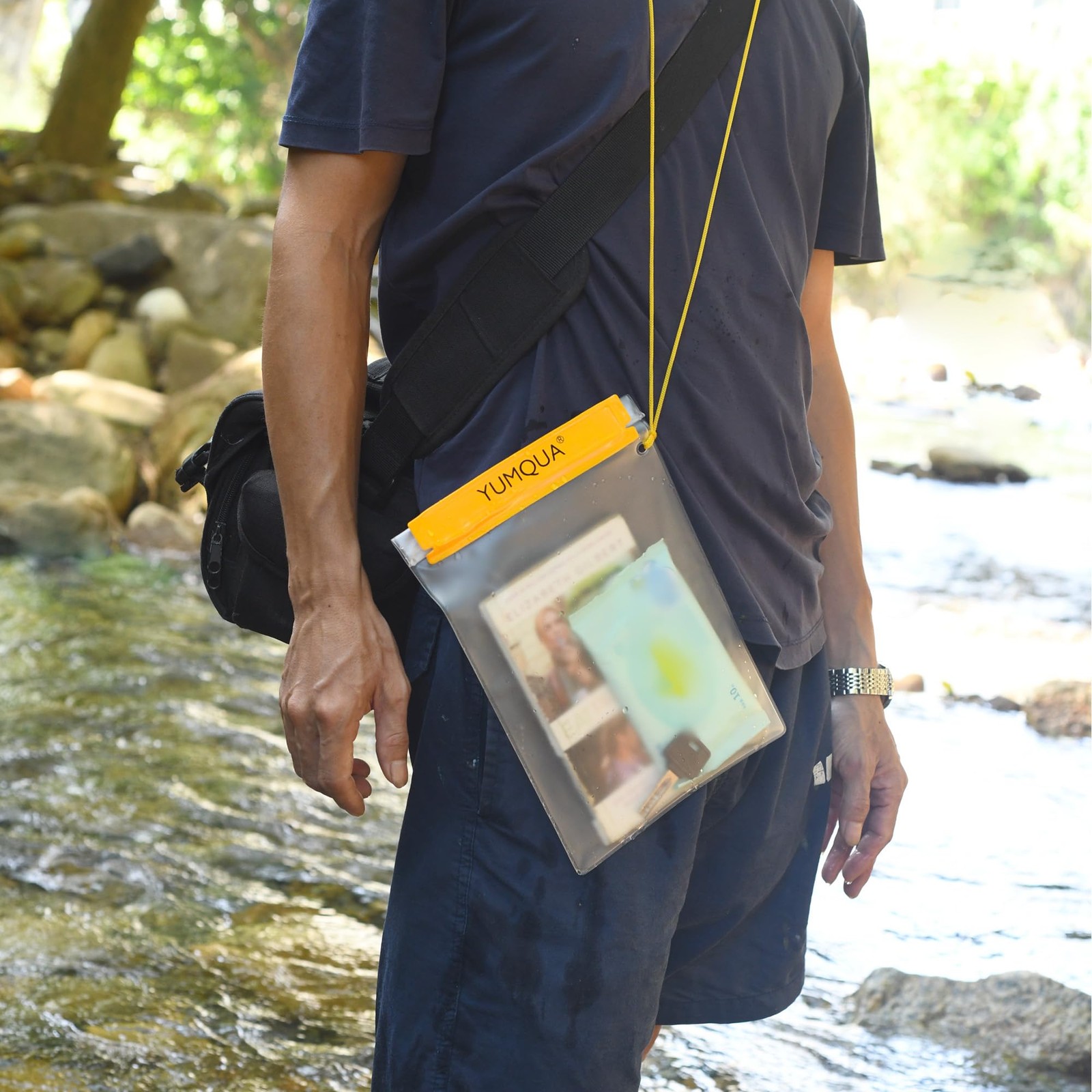 Clear Waterproof Bags, Water Tight Cases Pouch Dry Bags for Camera Mobile Phone