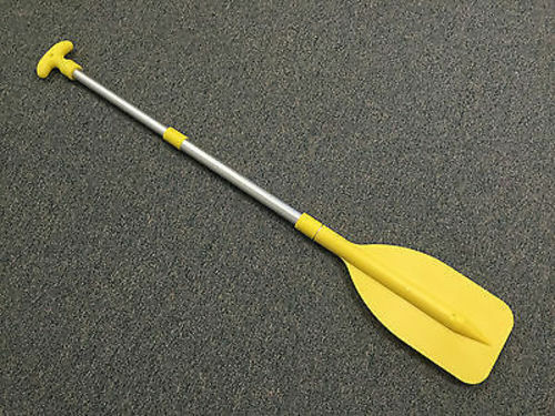 2 Pactrade Marine Kayak Canoe Raft JetSki Yellow Telescopic Aluminum Oar Paddle