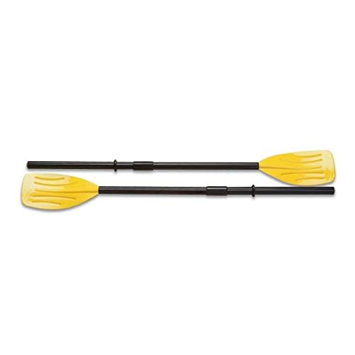 Intex 48 In 3-Piece Aluminum French Oars for Boats and Canoes Oar Locks