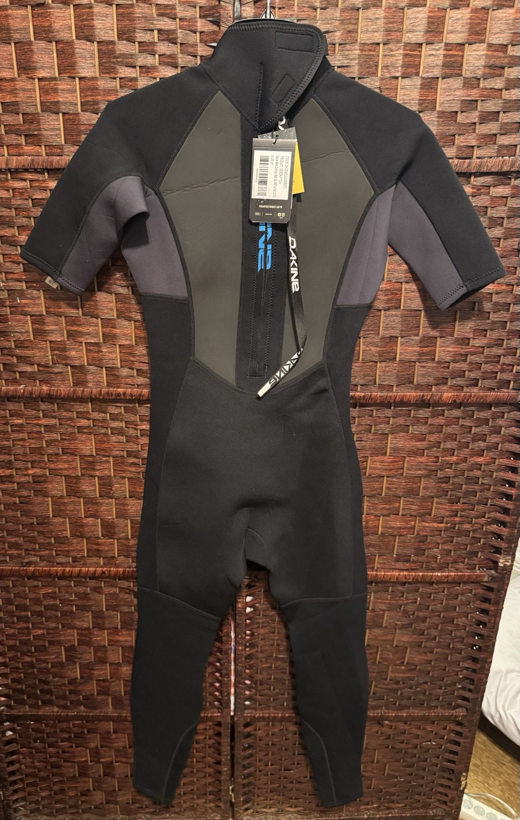 Dakine Quantum Back Zip S/S Full Suit 2/2 F/L-Men’s Size/ X-Small