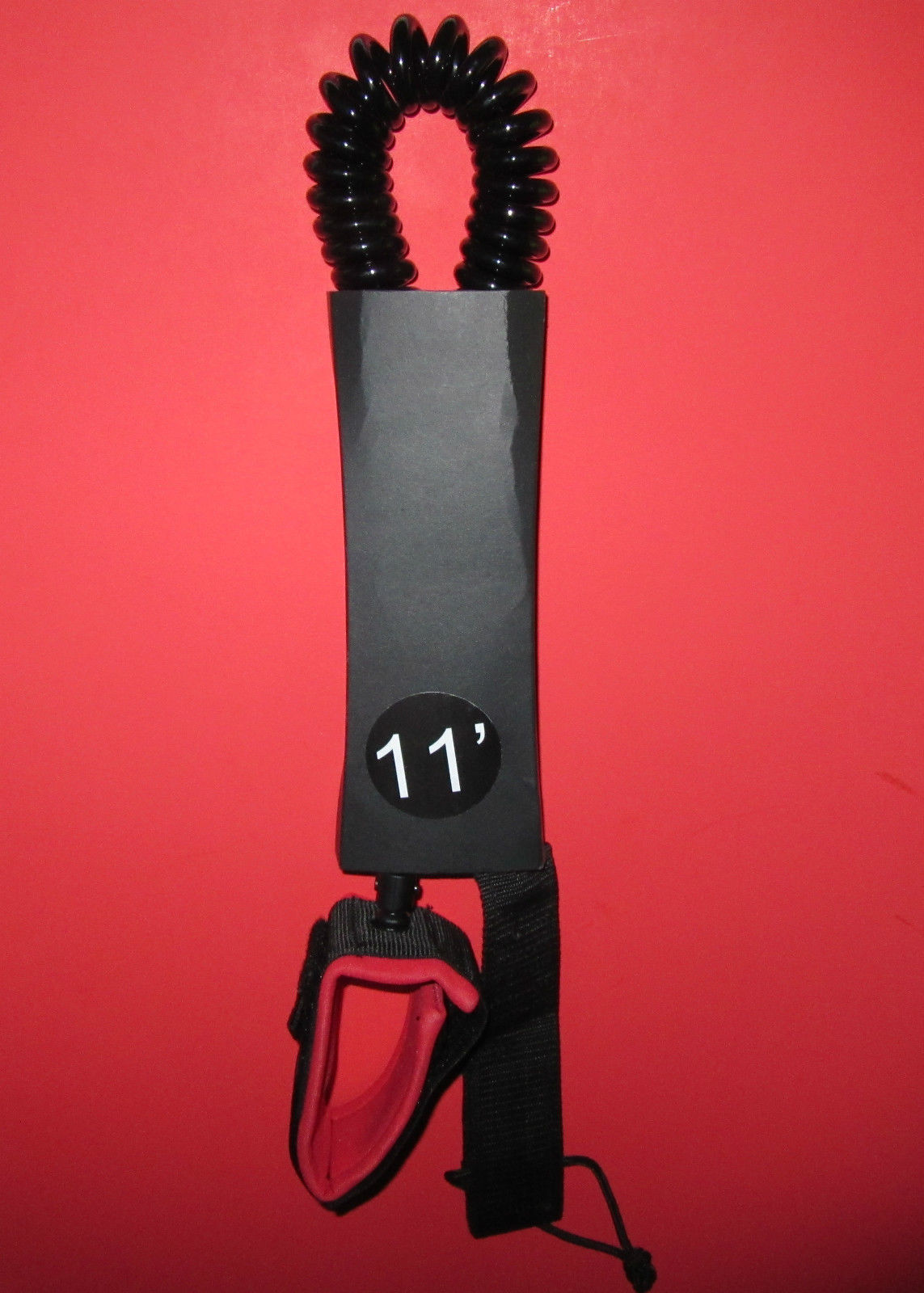 11 FT. COILED STAND UP PADDLE BOARD SUP LONGBOARD SURFBOARD LEASH!!