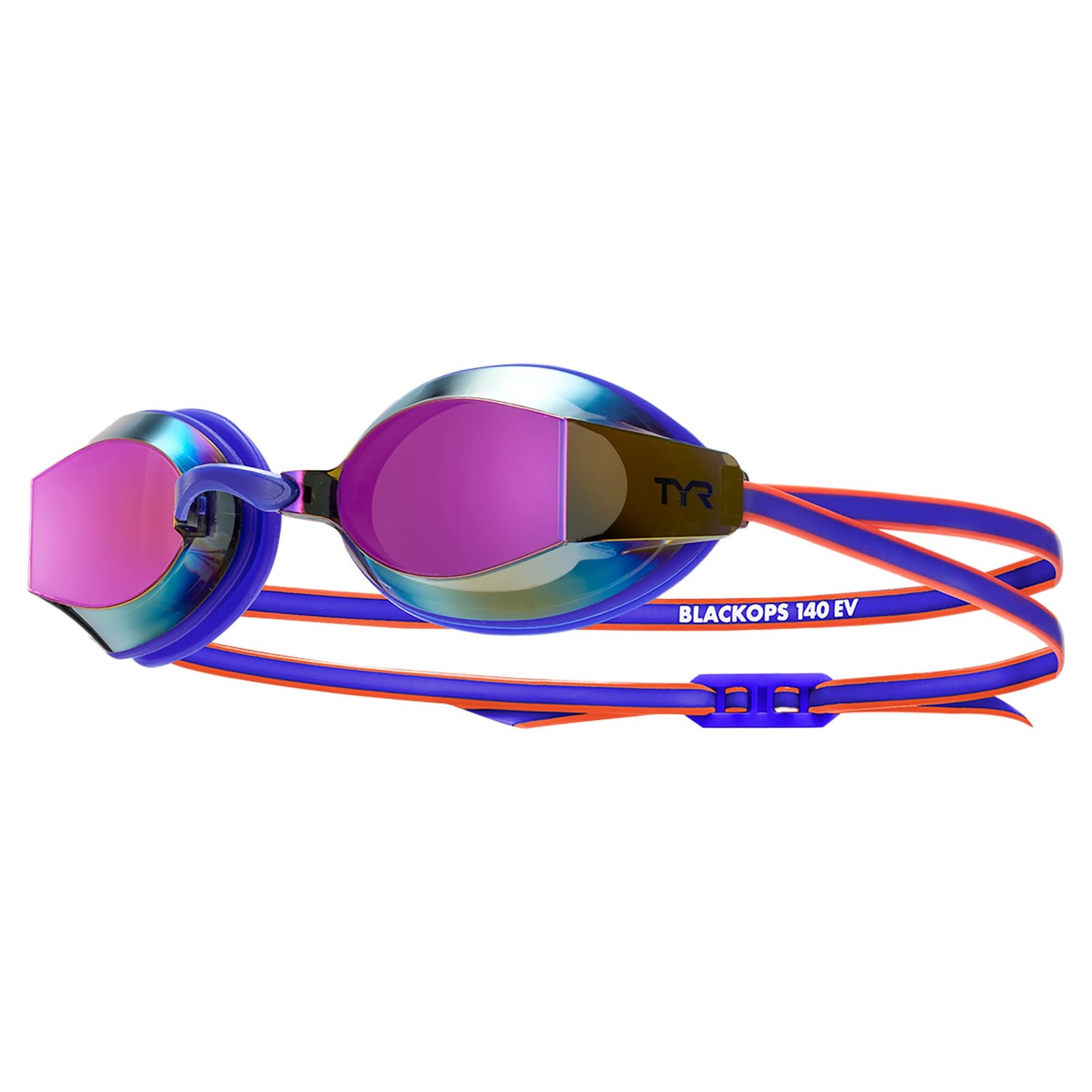 Tyr Black Ops Mirrored Adult Fit Goggle Royal/Mult One Size Lgbkopm