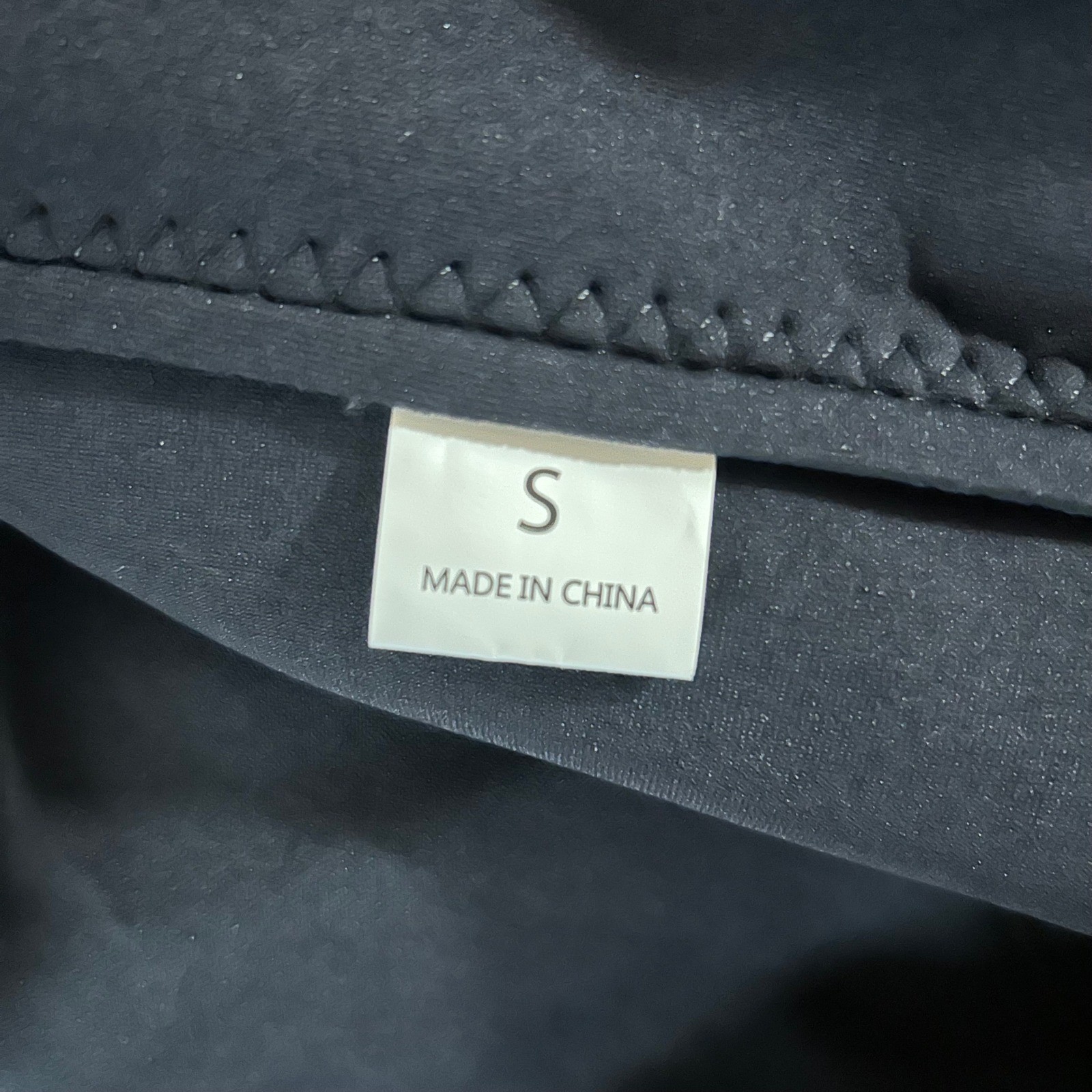 Gold Fin Womens Neoprene Jacket Full Zip Athletic Blue Gray Aqua Small