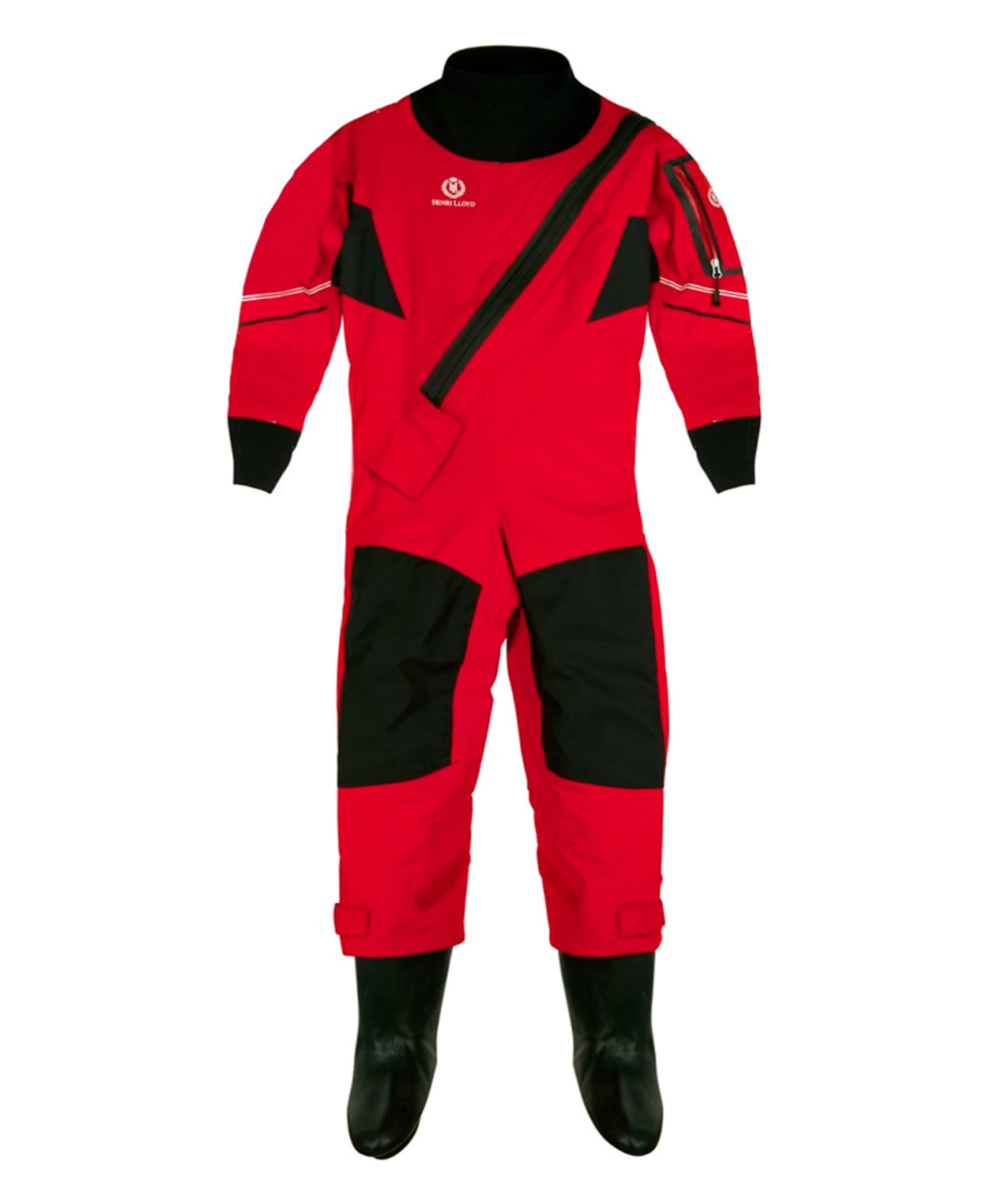 HENRI LLOYD Overall Dry Suit Cobra Black Red . Marine technology