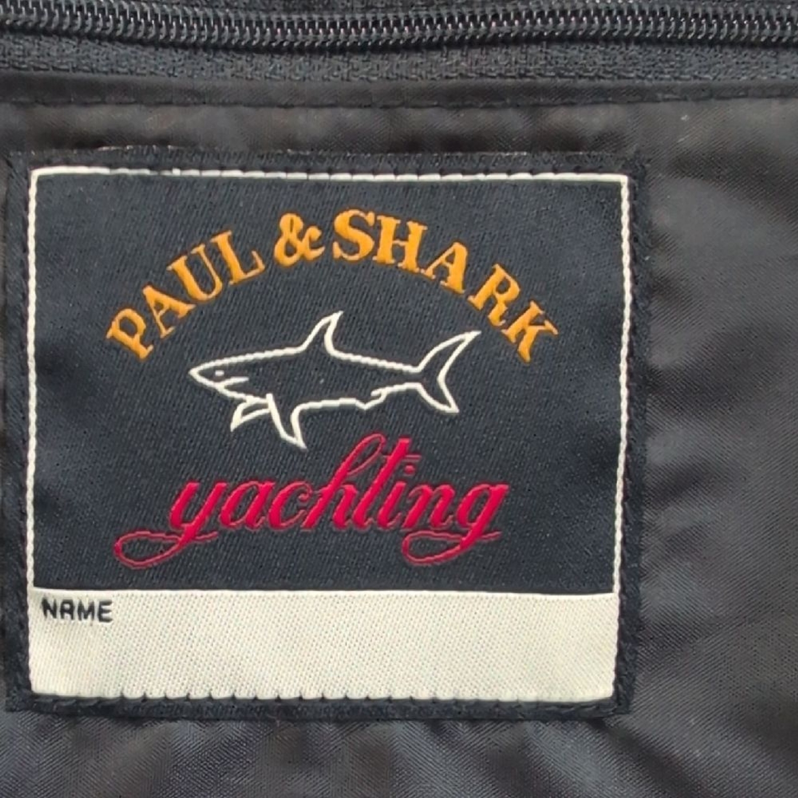 Paul & Shark Yellow and Blue Laptop Bag made of Water-Repellent Fabric