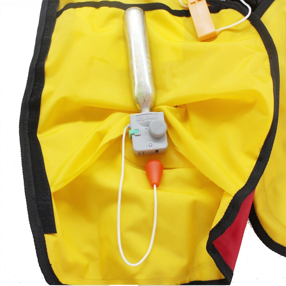 New M-33 Manual Inflatable Life Jacket Vest PFD Bouyancy Fishing Kayak Boating