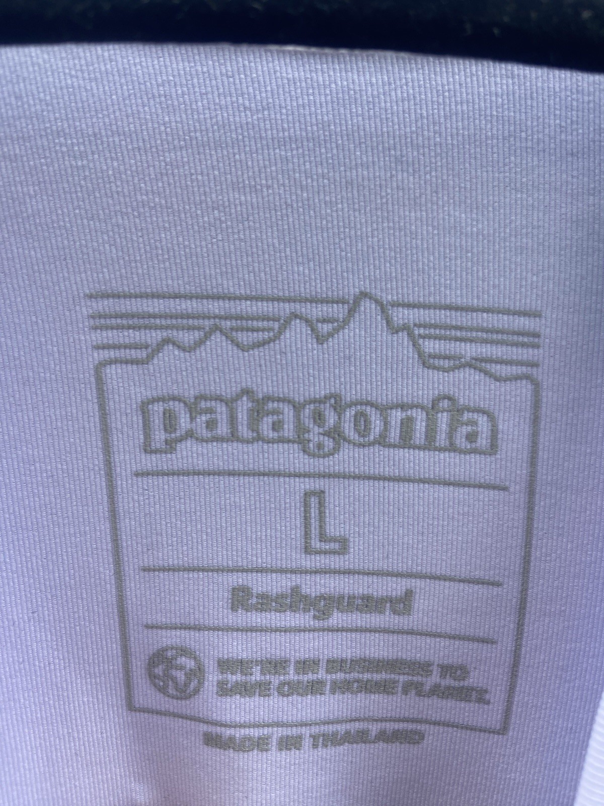 Patagonia Rash Guard White Men’s Size Large R0