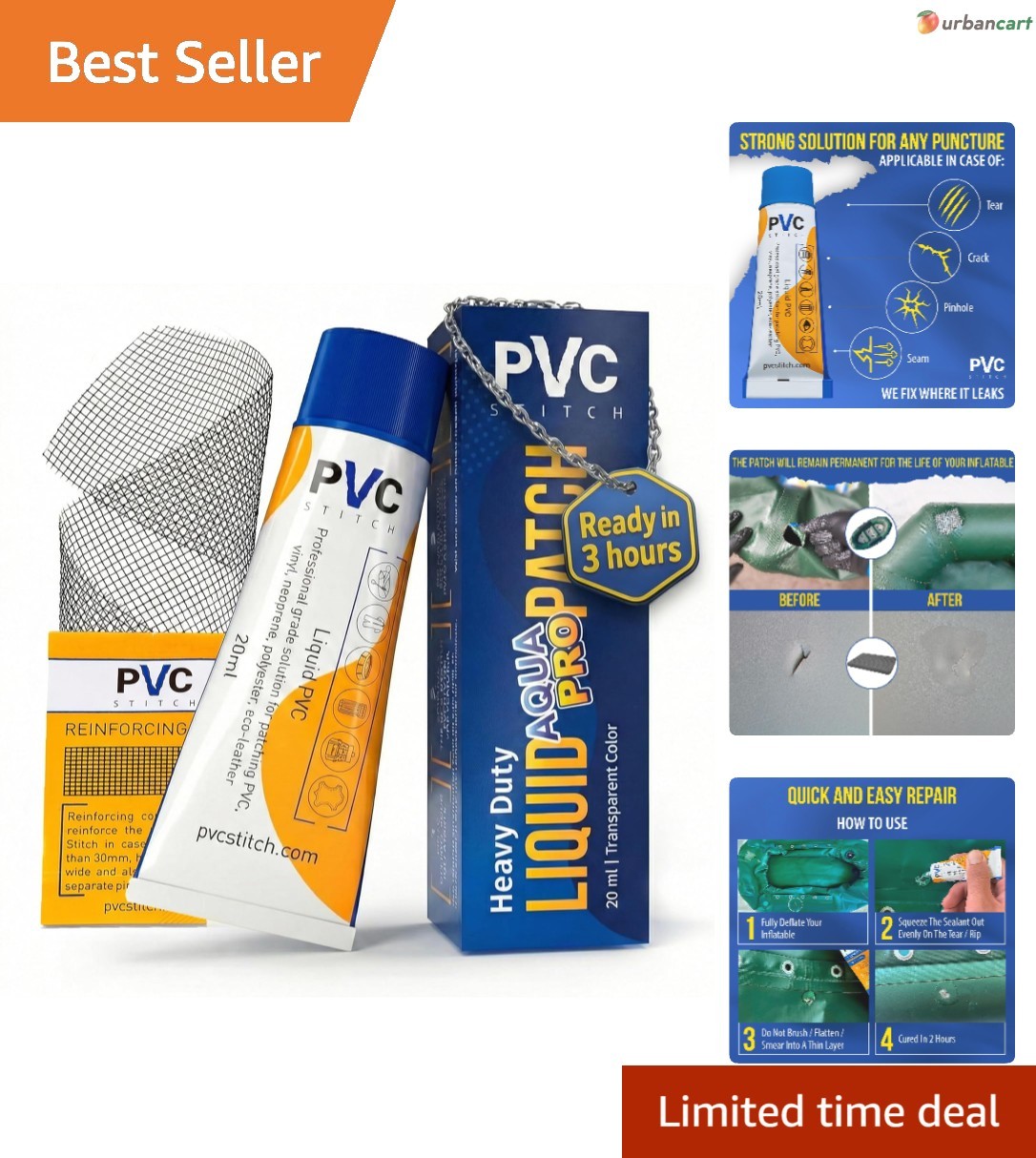 AquaPro Waterproof Inflatable Repair Kit
