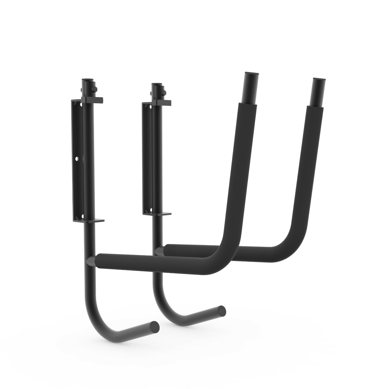 2 Pcs Folding Kayak Rack Wall Mount Ladder Surfboard Canoe Storage Hanger Hooks