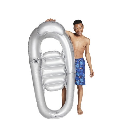 Float Away Lounger Pool Float for Swimming Pools and Beach, 67-inch x 35-Inch