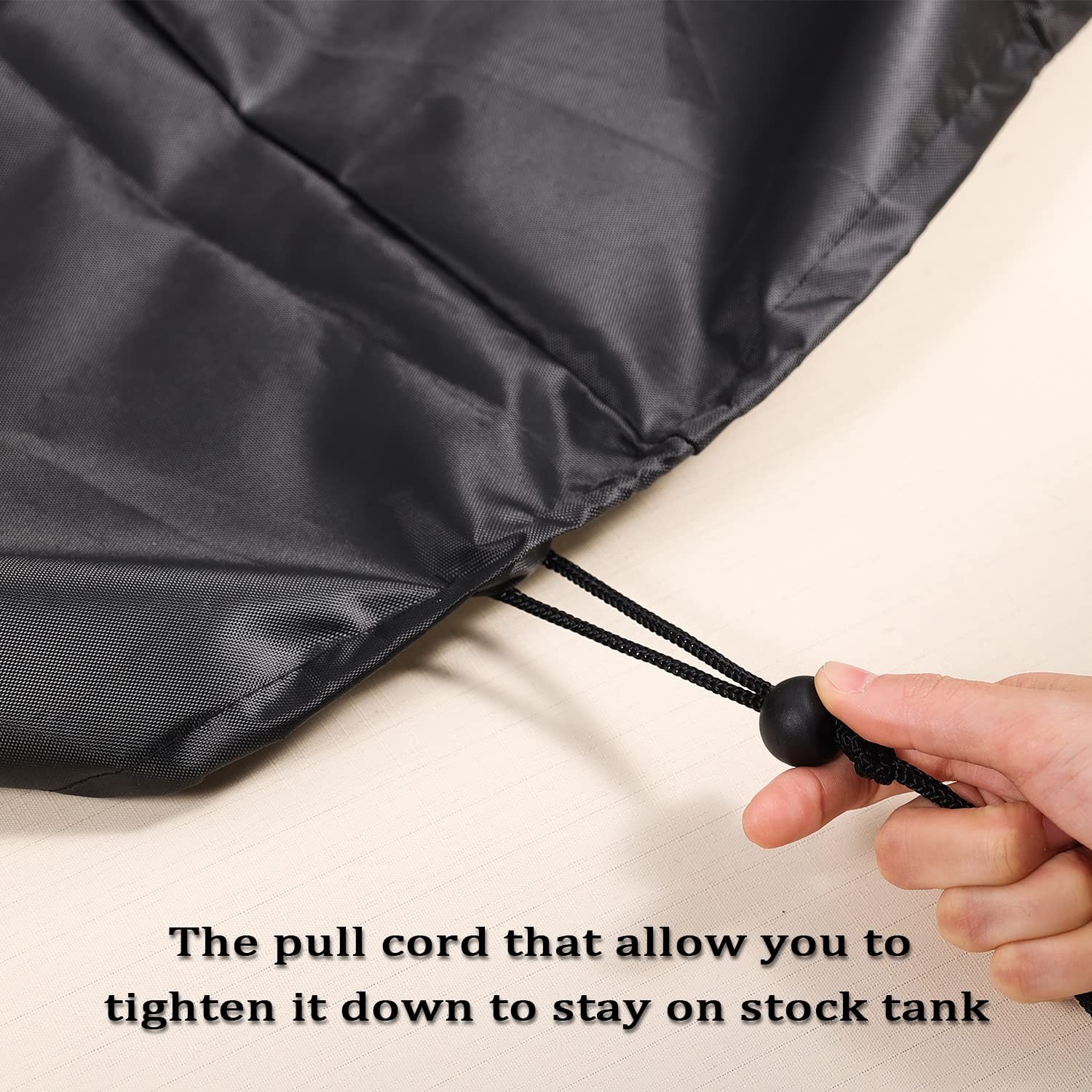 Waterproof Oval Storage Tank Cover, Black, 52.8 x 31.5 x 11.8 inches, Custom,…