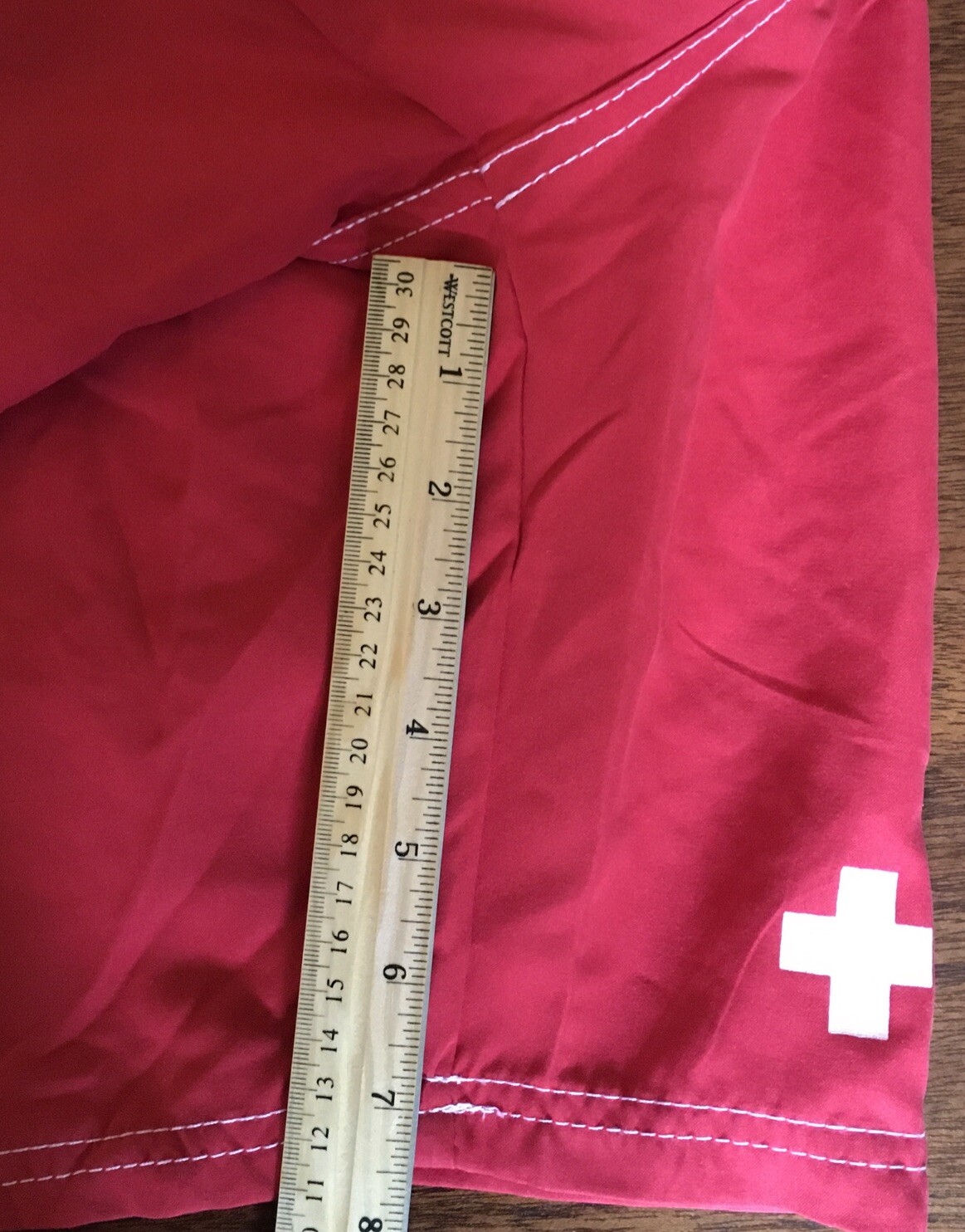 Men’s BLARIX Lifeguard Swim Red X-small Board Shorts Brand New Tags XS Lined New
