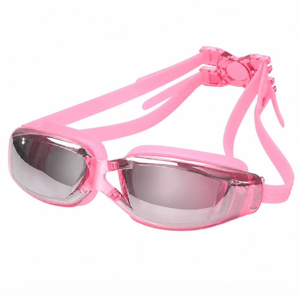 Comfortable Swimming Goggles UV Protection Anti‑Fog Mirror Lens for Adults & Kid