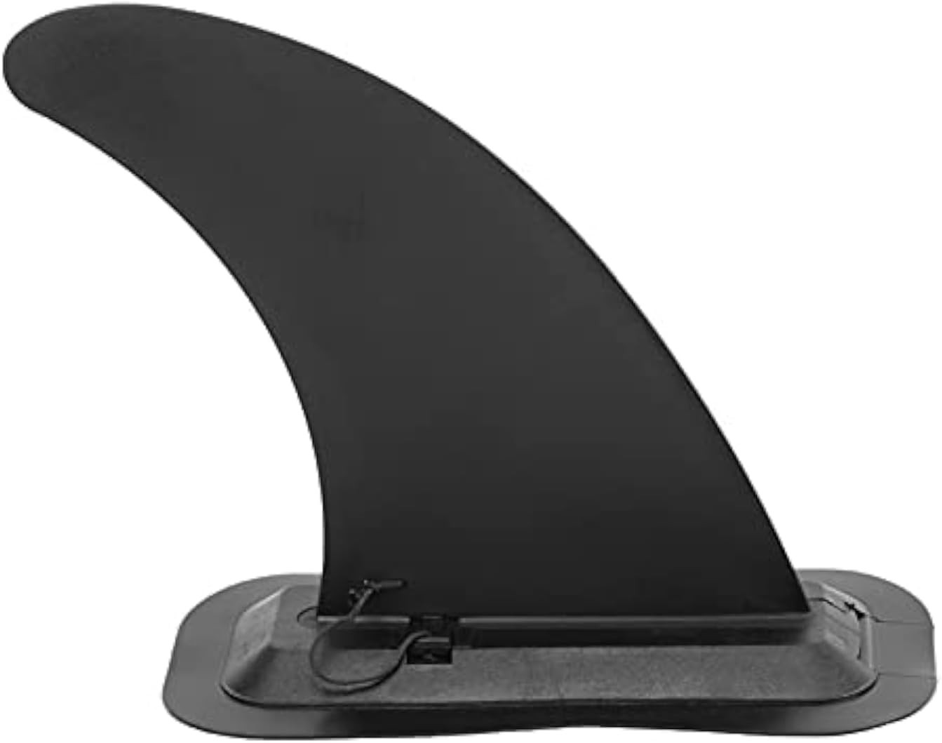 Lightweight PVC Paddle Board Fin with Clip – Easy Installation, 9.05″L x 4.13″W