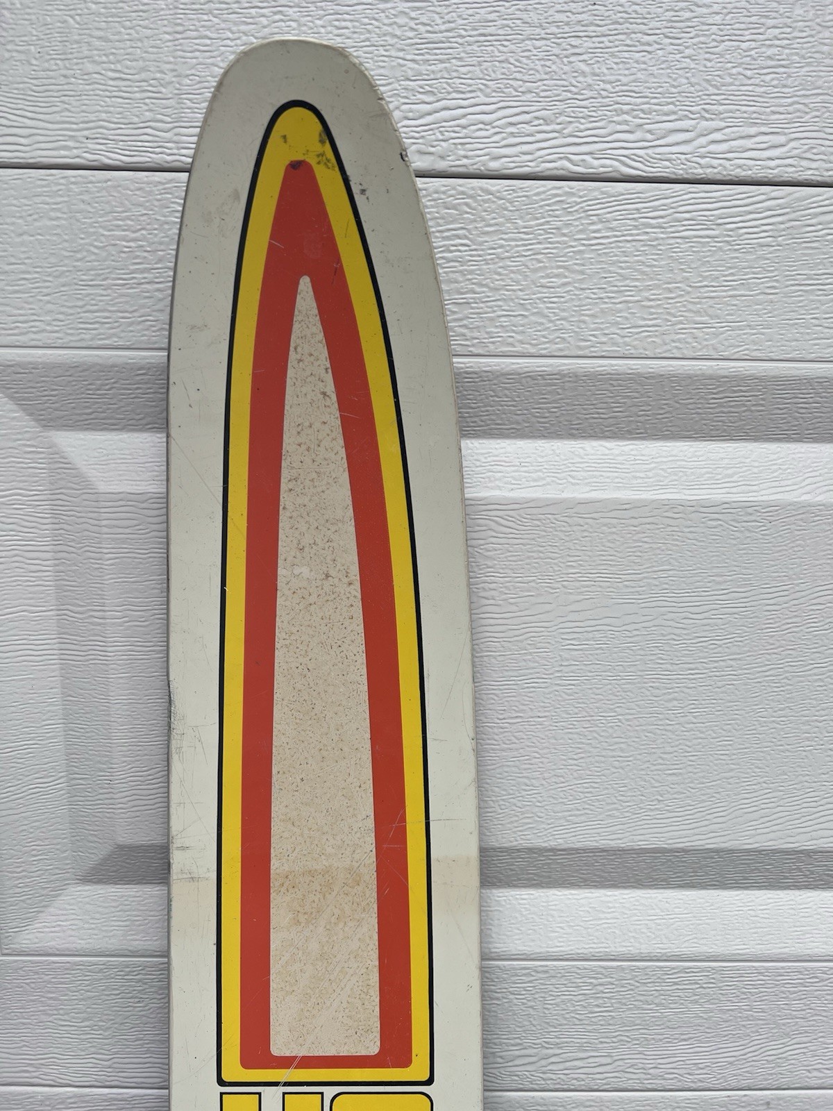 Vtg Water Bindings Boating Ski Team Combo Ho Boating Skis Coat Rack Wall Art