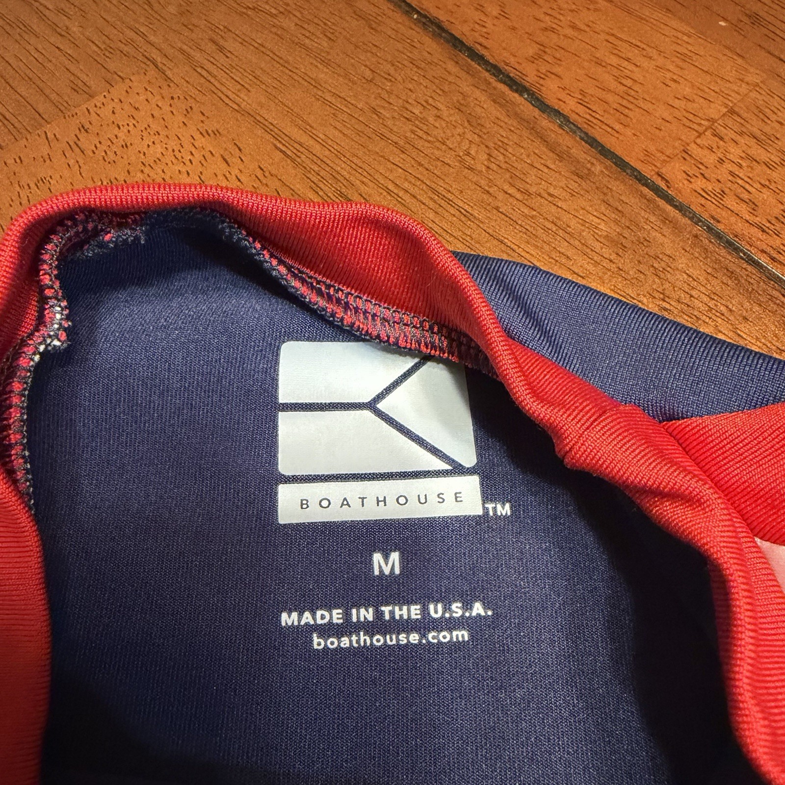 Boathouse Sports Rowing Compression Shirt Unisex Size Medium Long Sleeve Crew