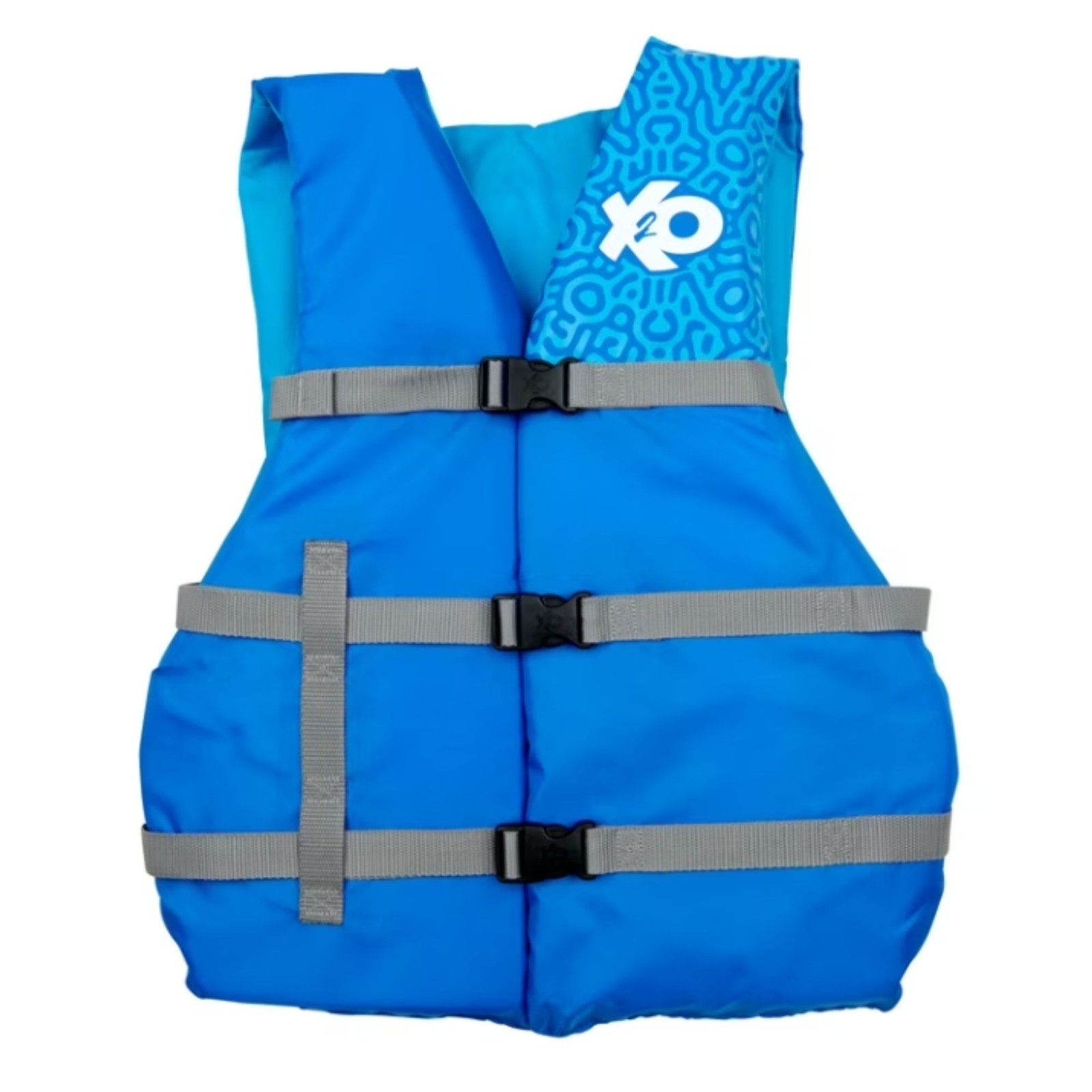 (2 pack) X2O Universal Adult Life Vest and Jacket, (30″ – 50″ Chest), Blue Ocean