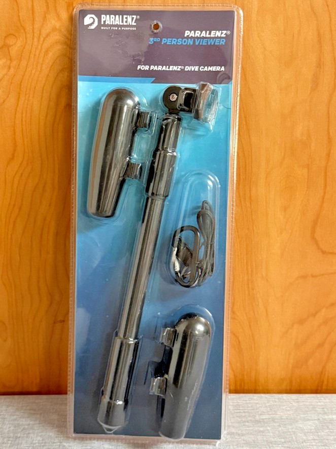 Paralenz 3rd Person Viewer Dive Camera Telescopic Pole Selfie Stick Mount NEW